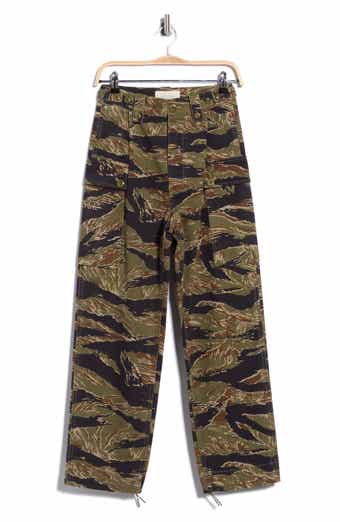 The Convoy Camo High Waist Ankle Cargo Pants