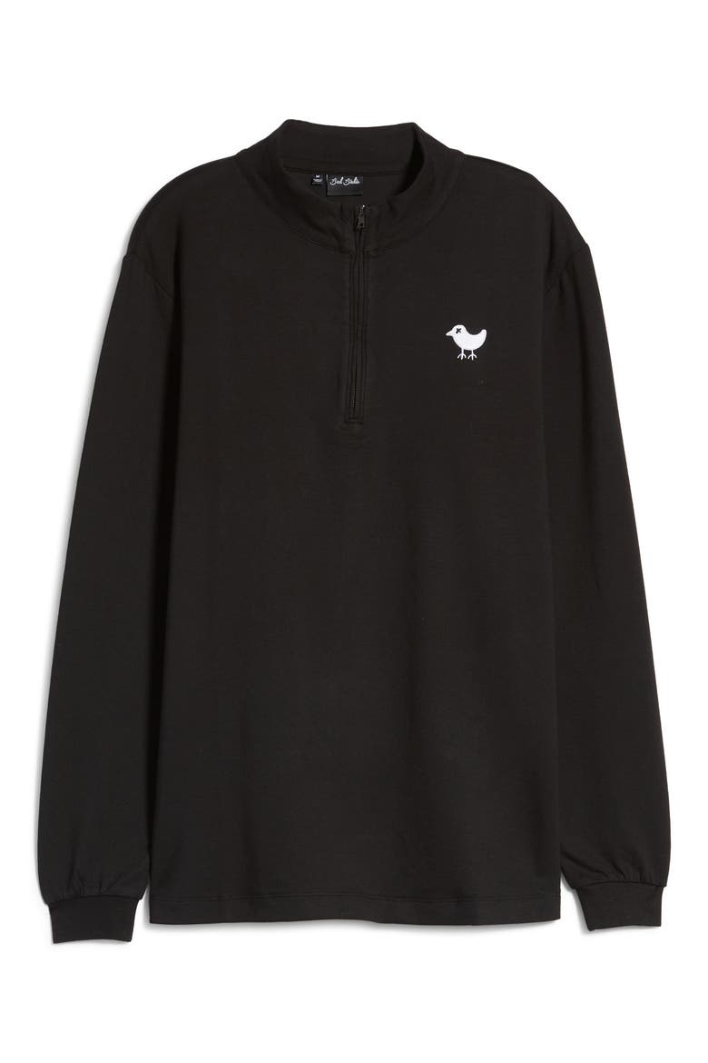 Quarter Zip Golf Pullover, Alternate, color, BLACK