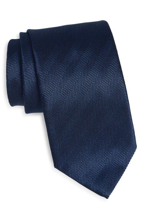 Herringbone Silk Tie