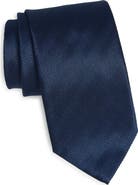 David Donahue Herringbone Silk Tie