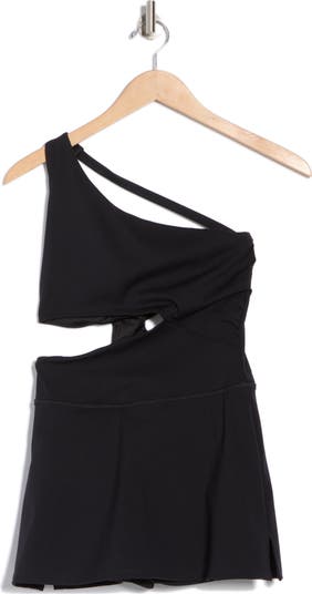 Transcend Limits One-Shoulder Skortsie Dress