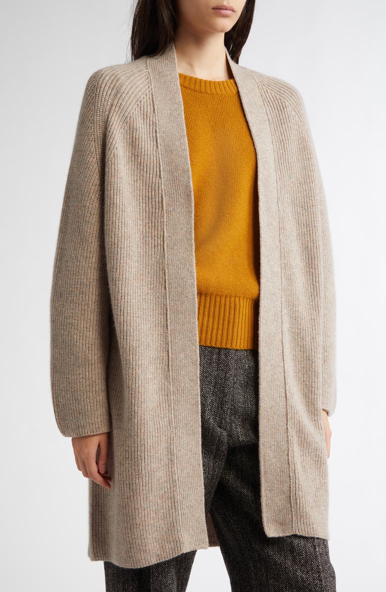 Johnstons of Elgin Cape Oversize Cashmere Rib Cardigan, Alternate, color,