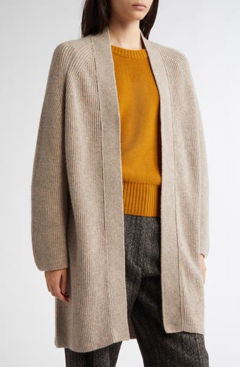Johnstons of Elgin Cape Oversize Cashmere Rib Cardigan