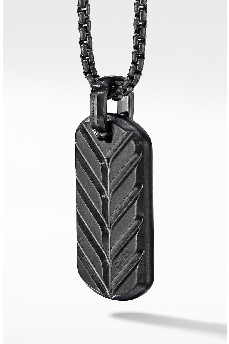 Streamline® Black Titanium Tag with Black Diamonds, Alternate, color, BLACK TITANIUM/ BLACK DIAMOND