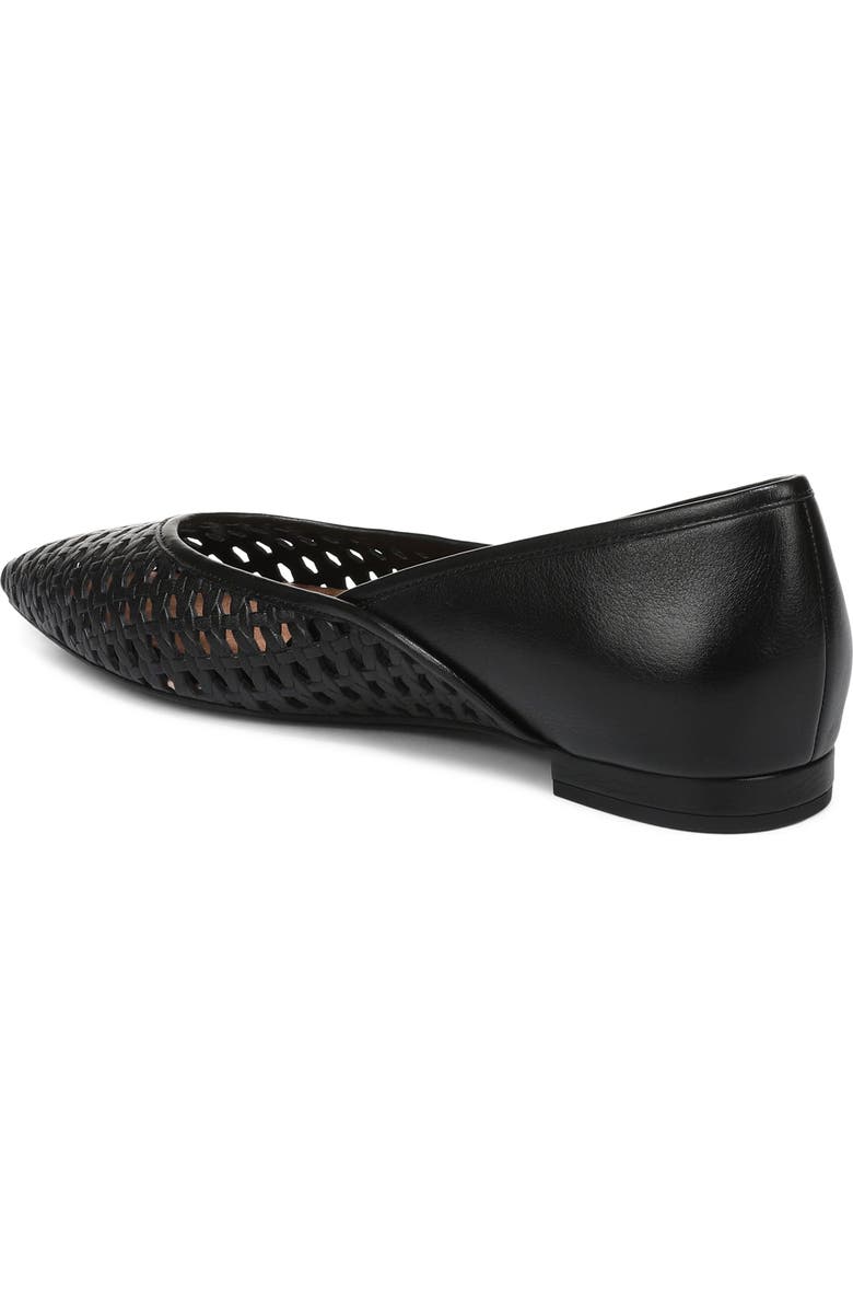 Vionic Gracia Flat, Alternate, color, Black Woven
