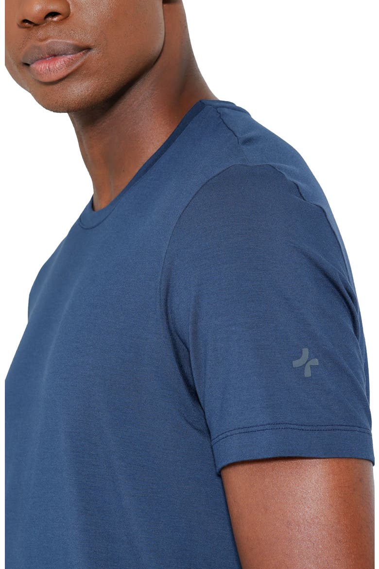 Modal Everyday Tech T-Shirt, Alternate, color, Ocean Blue