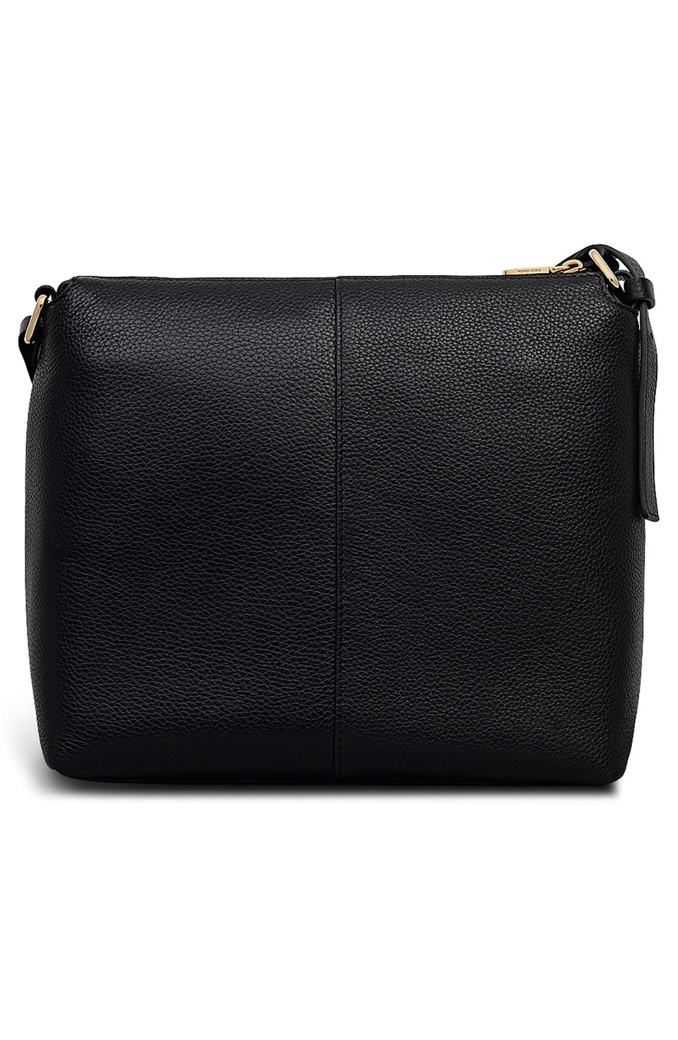 Radley Fountain Mews Small Crossbody Bag, Alternate, color, Black