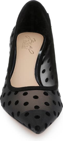 Elena Pointed Cap Toe Pump
