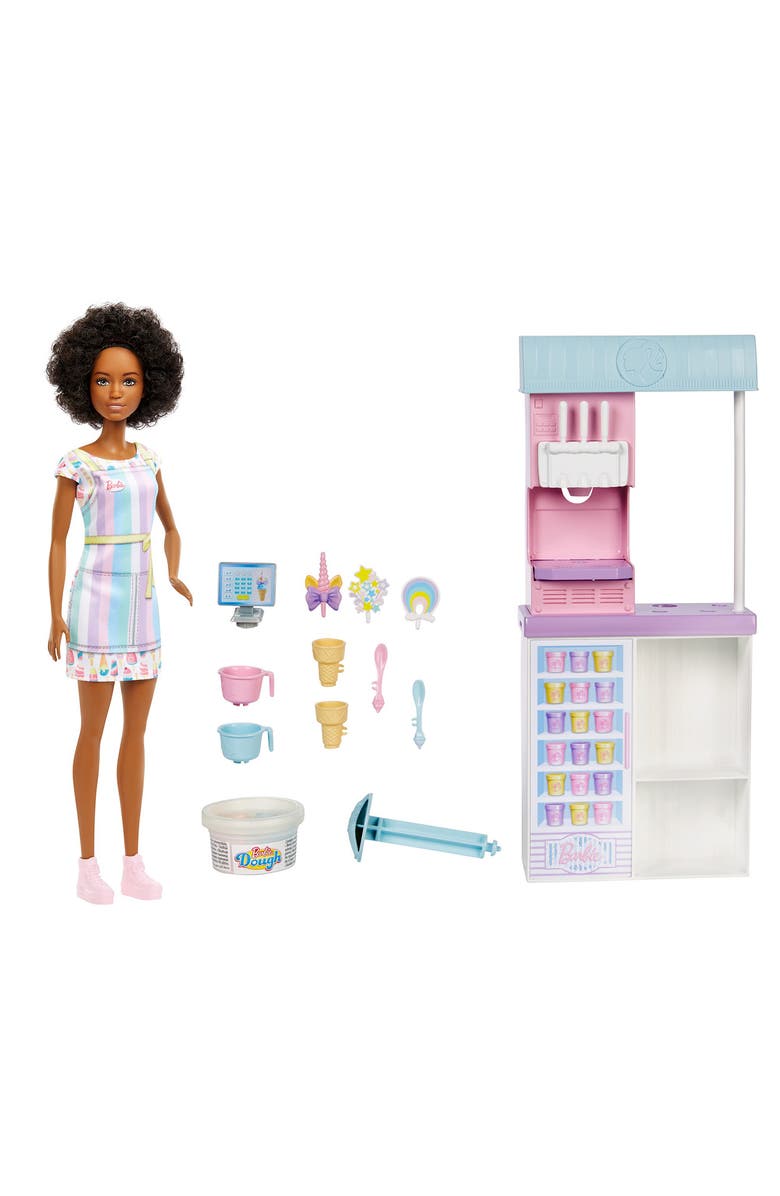 Barbie <sup>®</sup> Ice Cream Shopkeeper Doll & Playset, Alternate, color,