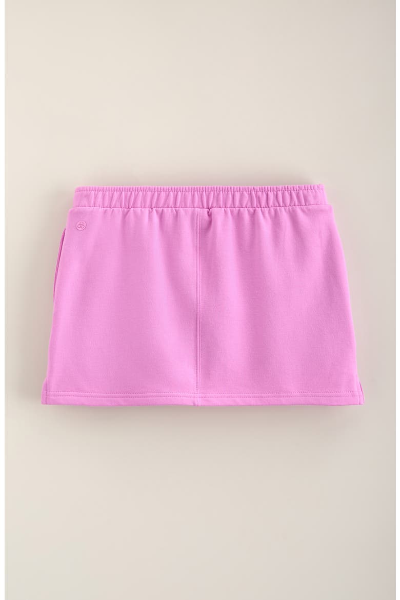 Kids' Cozy Fleece Skort, Alternate, color, PURPLE LILY