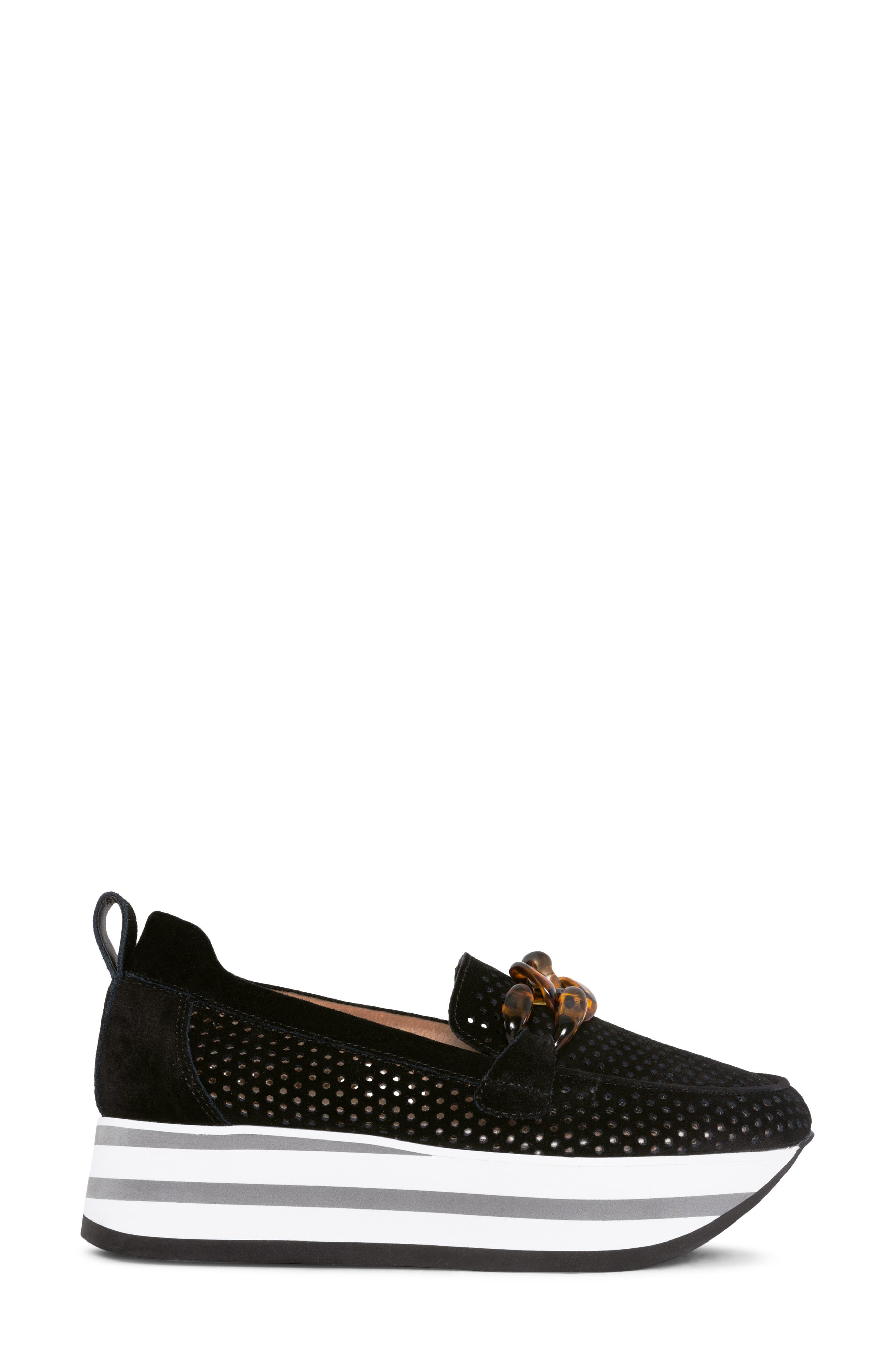 NYDJ Fern Perforated Platform Loafer, Alternate, color, 