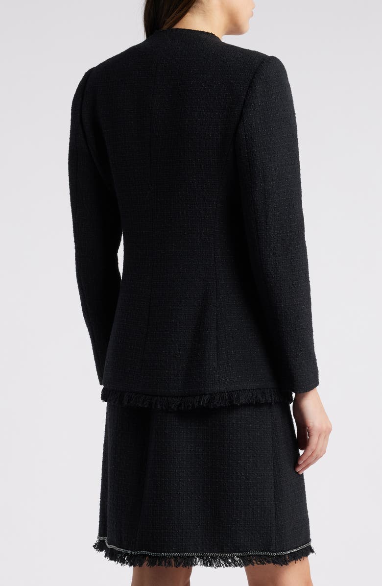 KOBI HALPERIN Blooming Double Breasted Wool Blend Tweed Jacket, Alternate, color, 