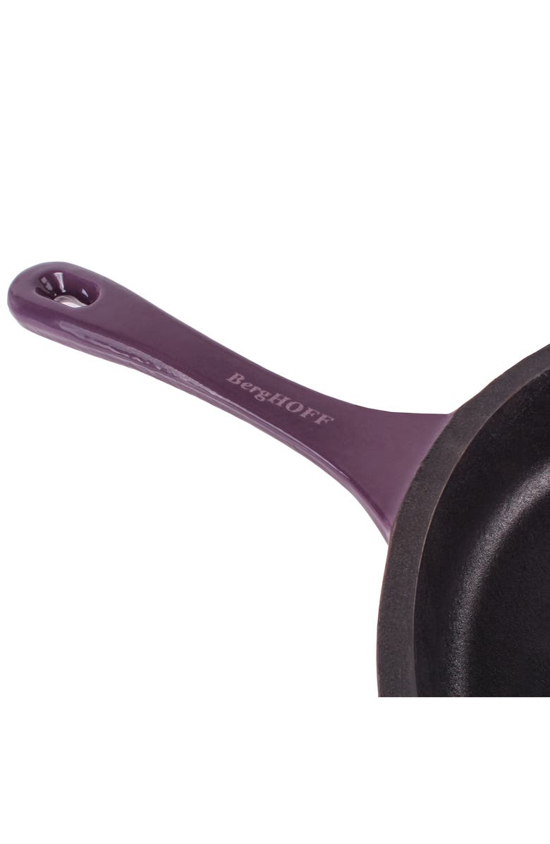 BergHOFF Neo 3-Piece Cast Iron Fry Set, Alternate, color, Purple