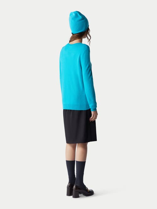 Gobi Mongolian Cashmere Cashmere Hat And Sweater Set In Fern Green