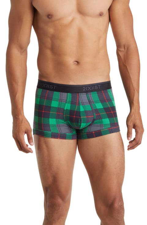 4-Pack No-Show Stretch Trunks