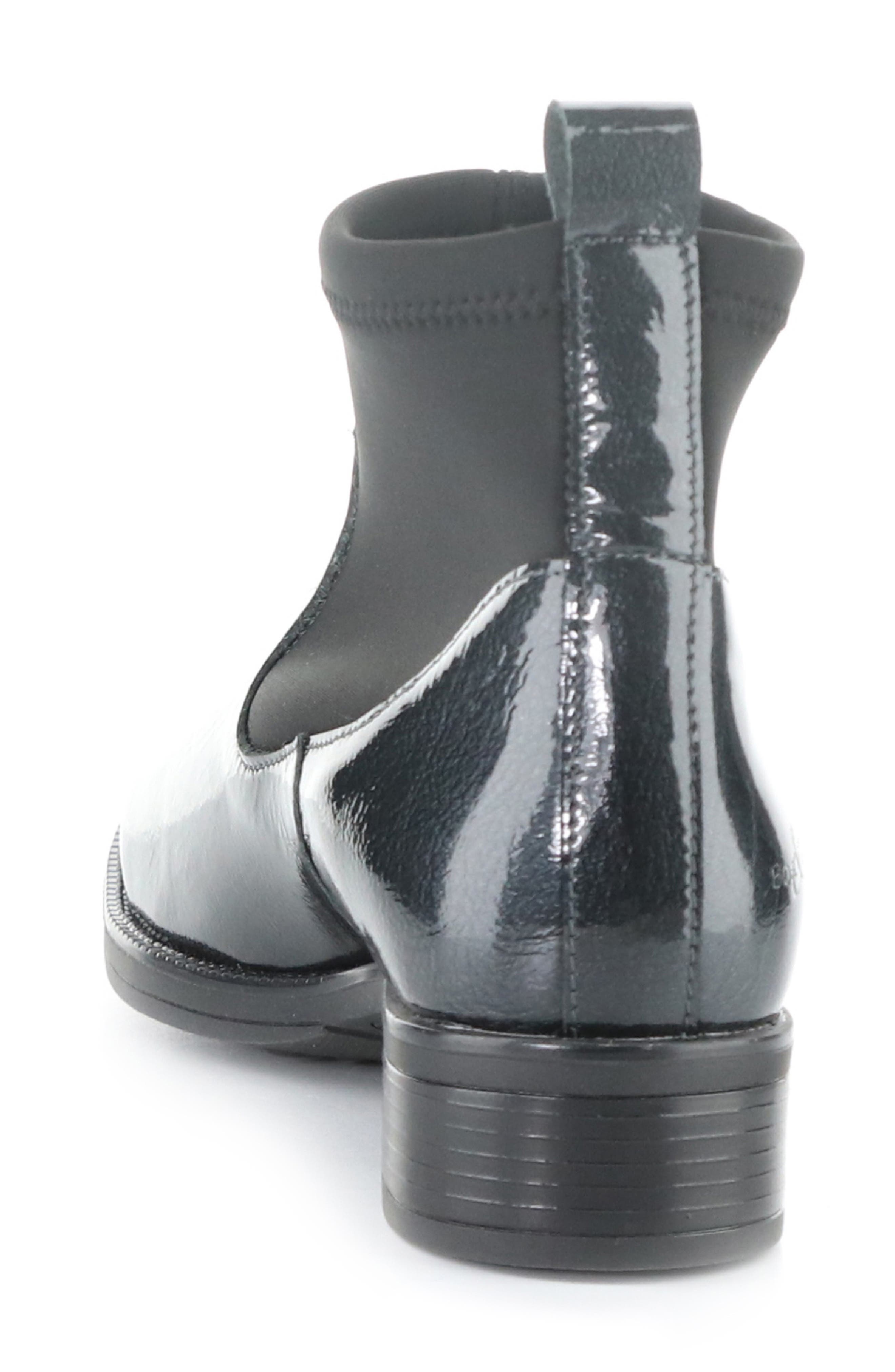 Bos. & Co. Alike Waterproof Bootie, Alternate, color, Black Mascara Pat/Ly