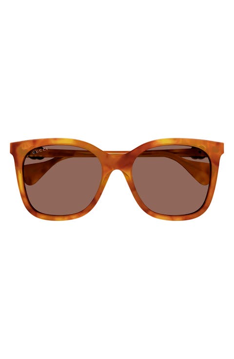 55mm Cat Eye Sunglasses