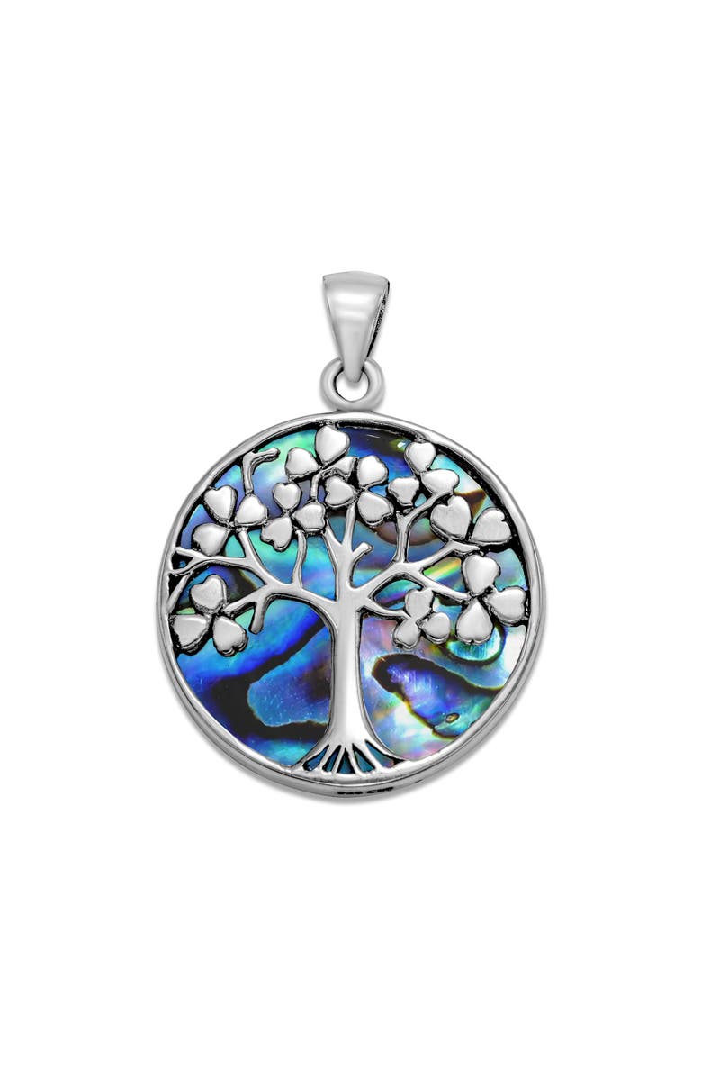 SAMUEL B. Abalone Tree Of Life Pendant, Main, color, 