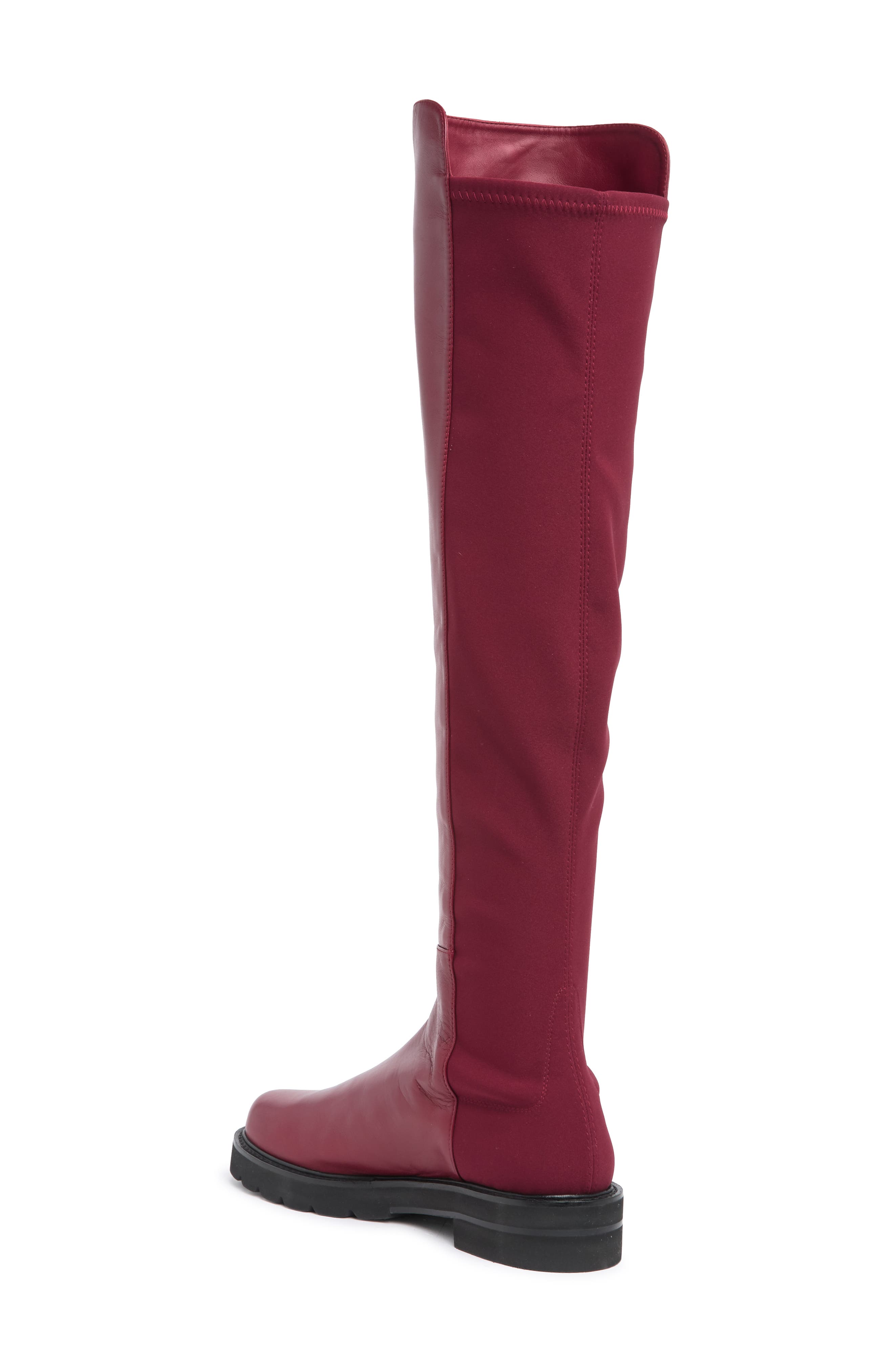5050 Lift Over the Knee Boot - Wide Width Available, Alternate, color, PINOT