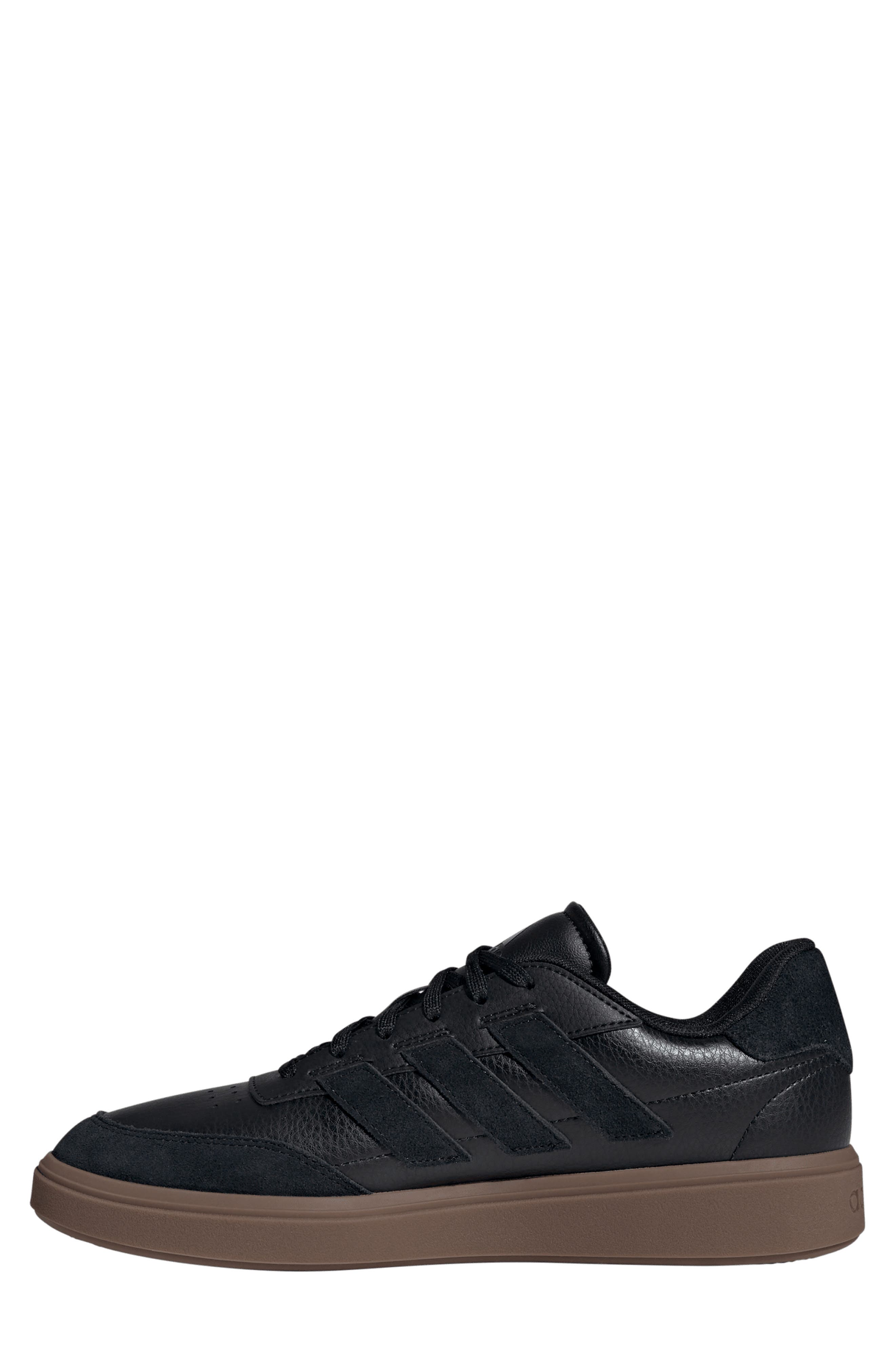 adidas Courtblock Sneaker, Alternate, color, Black/ Core Black/ Grey 6