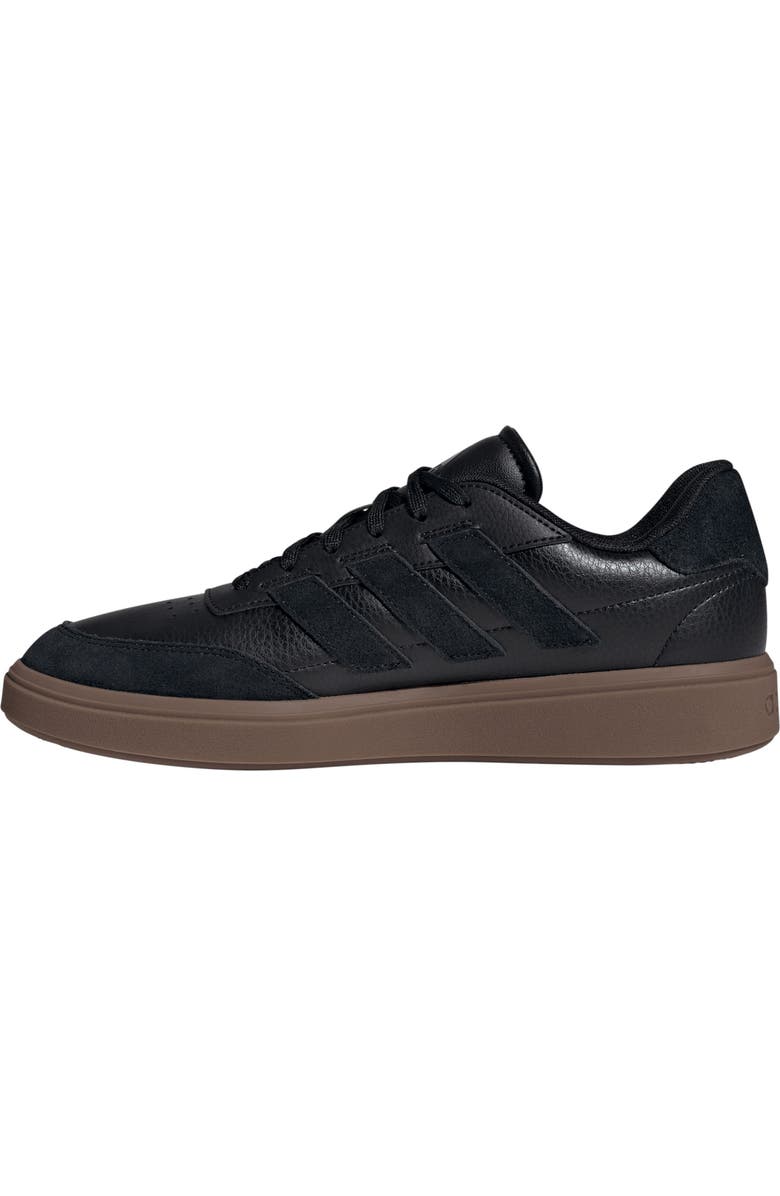 adidas Courtblock Sneaker, Alternate, color, Black/ Core Black/ Grey 6