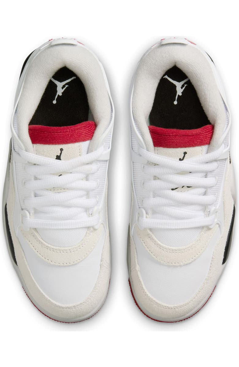 Jordan Kids' Air Jordan 4 RM Sneaker, Alternate, color, 102 White/V Red
