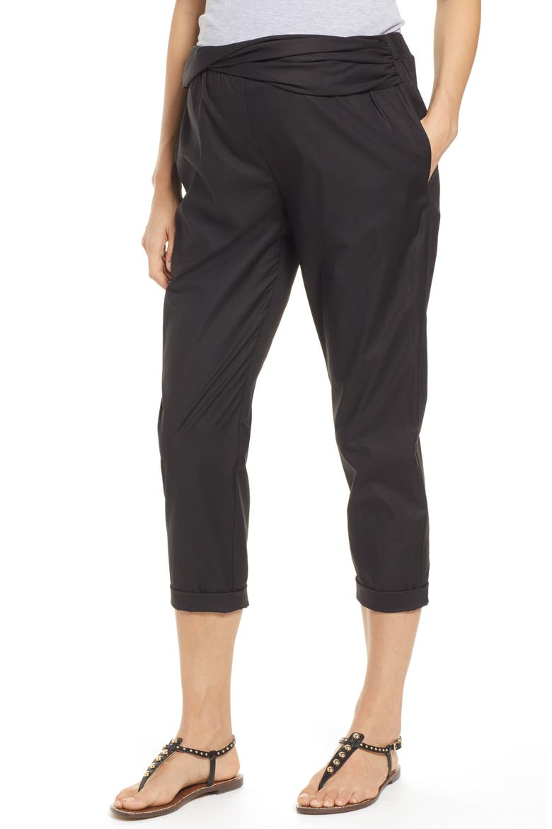 Ipek Pants, Alternate, color, BLACK