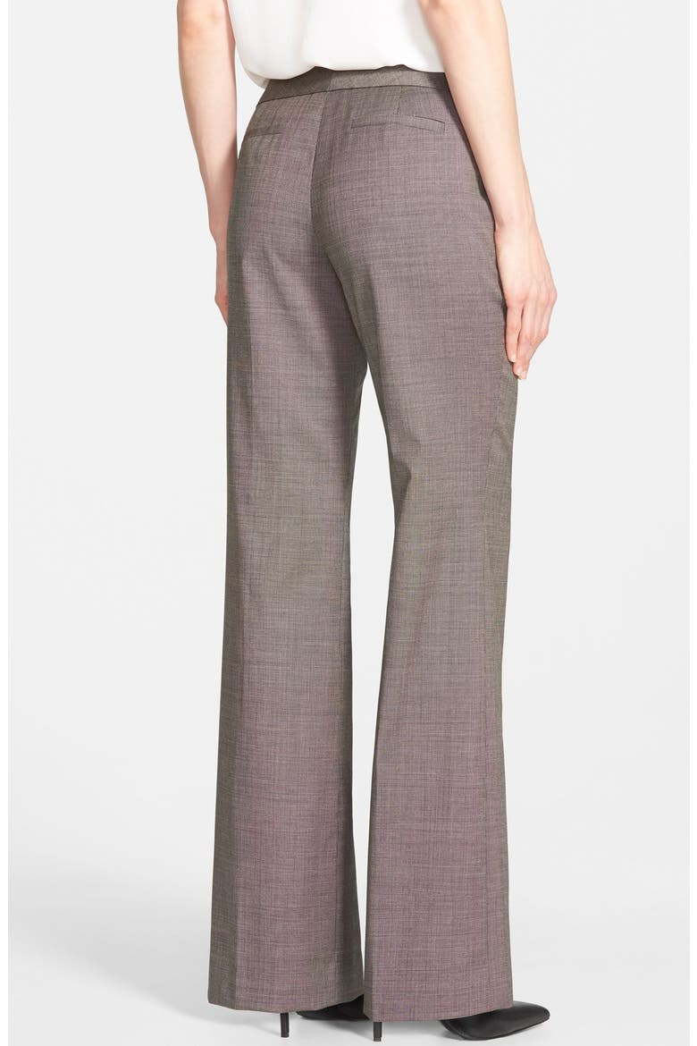 Wool Suiting Pants, Alternate, color, BROWN SLATE