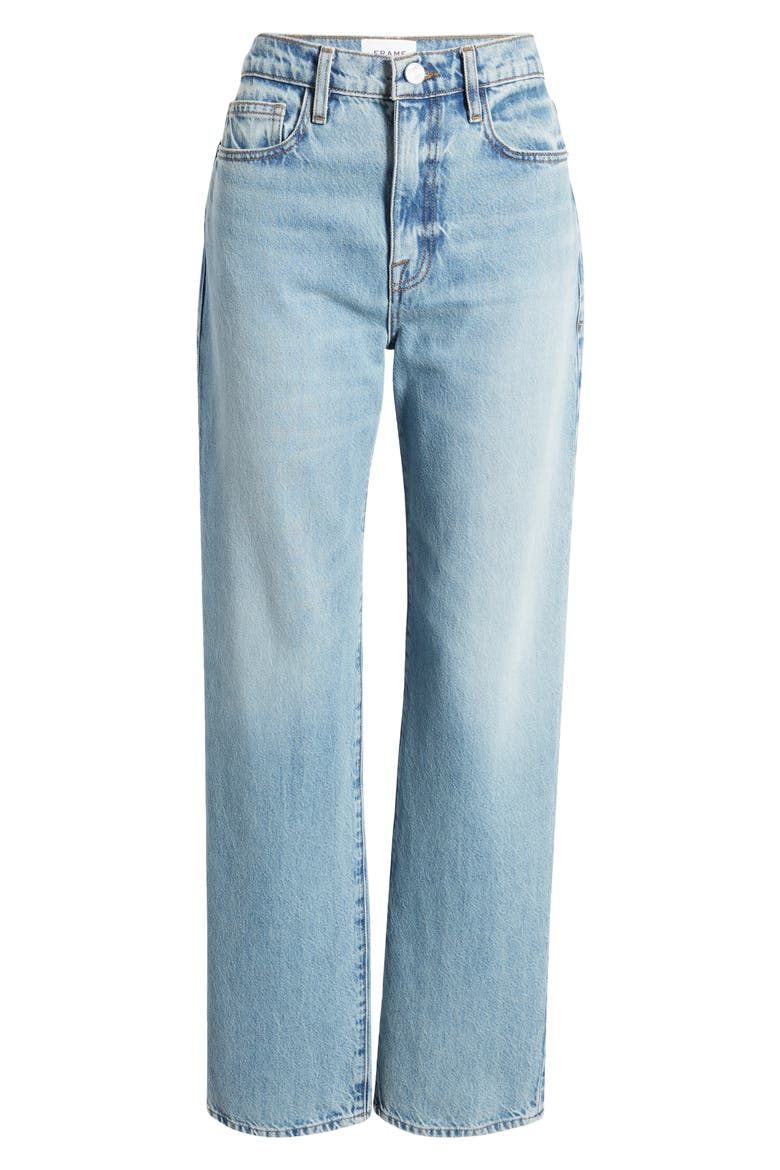 Le Pixie Jane Straight Leg Jeans, Alternate, color, WESTON