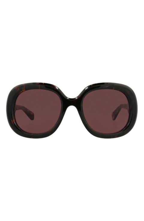 54mm Square Sunglasses