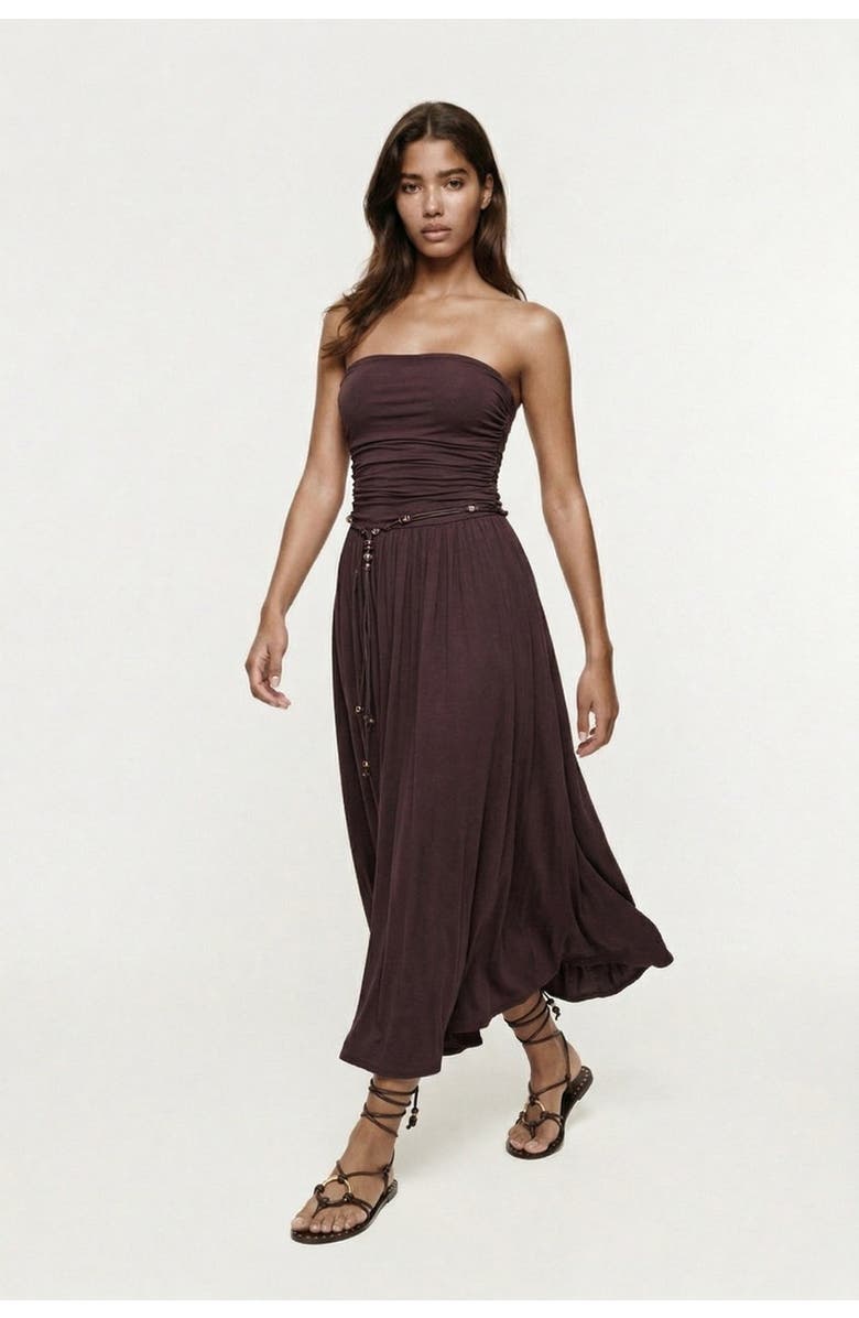 Monlicia Aluna Strapless Maxi Dress, Main, color, 