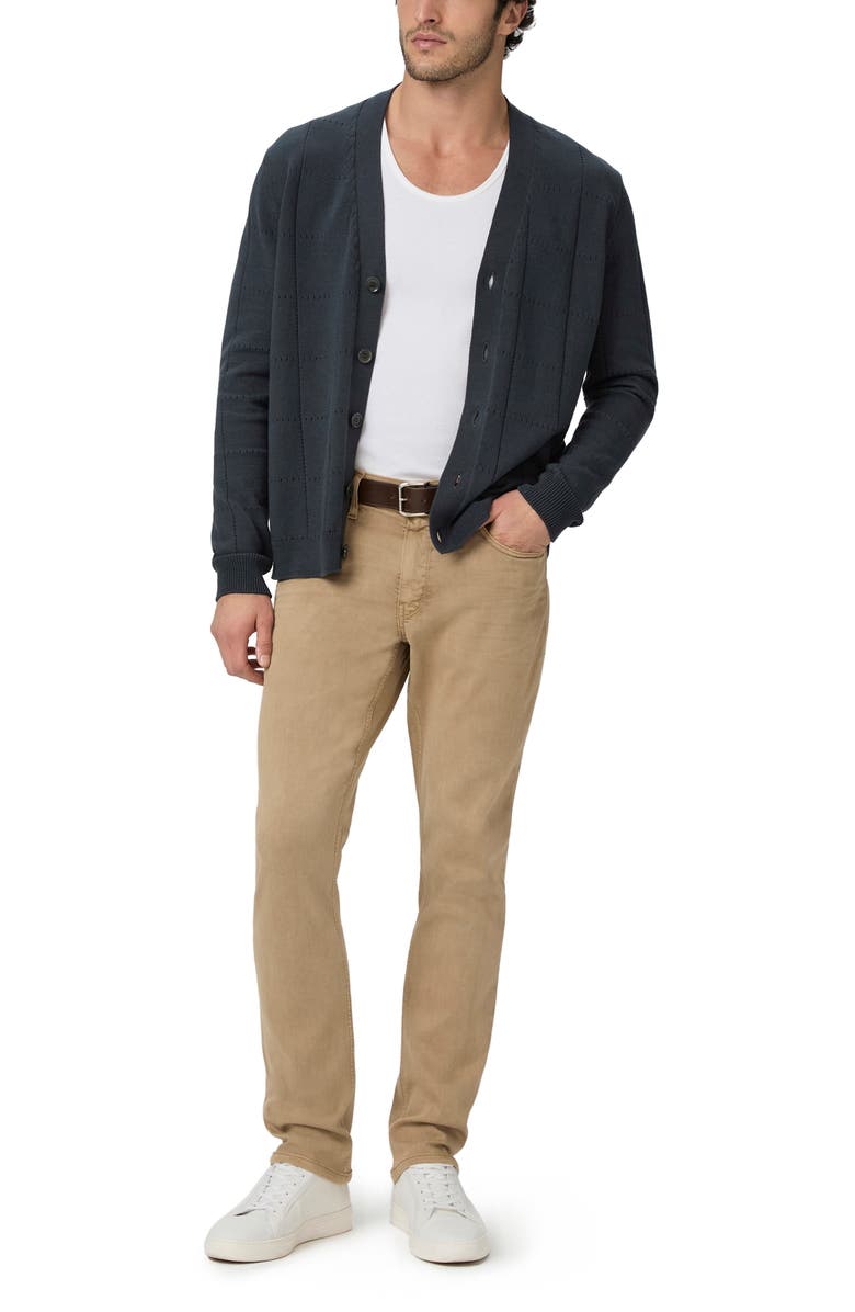 PAIGE Transcend Lennox Slim Fit Pants, Alternate, color, Vintage Light Oak