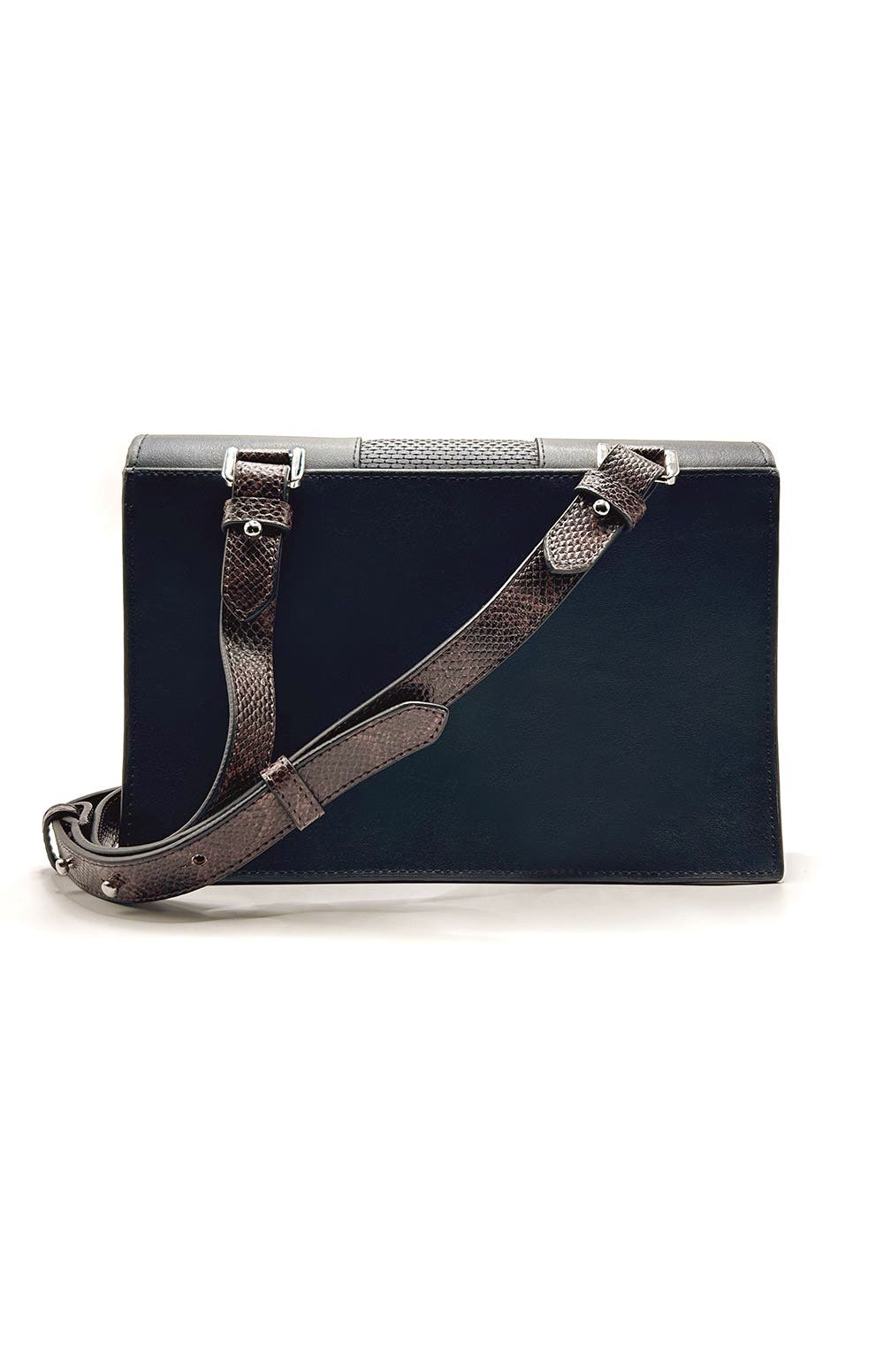 DOIZPE Frihed Cactus Luxe Crossbody and Clutch Bag, Alternate, color, Black