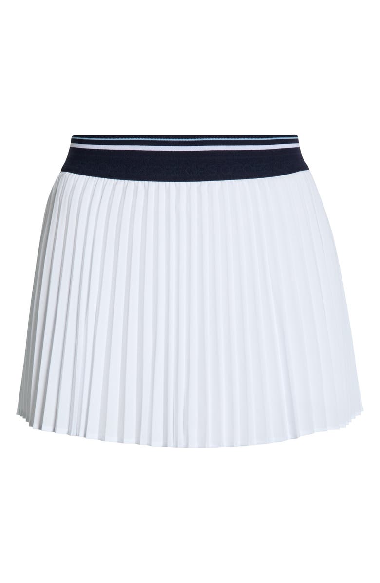 G/FORE Micropleat High Rise Stretch Woven Skort, Alternate, color, Snow