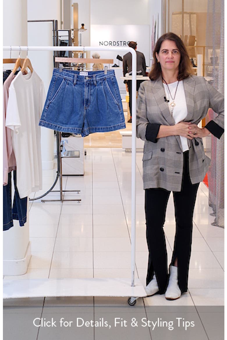 Coronado Pleated Denim Shorts video