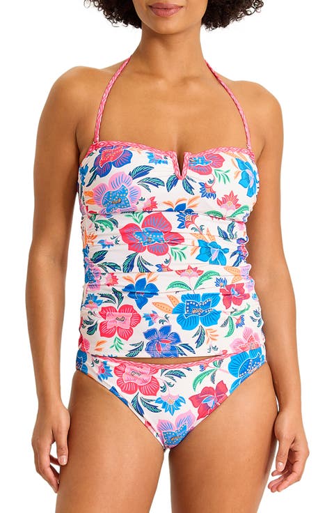 Tropi Flora Bandini Tankini Top