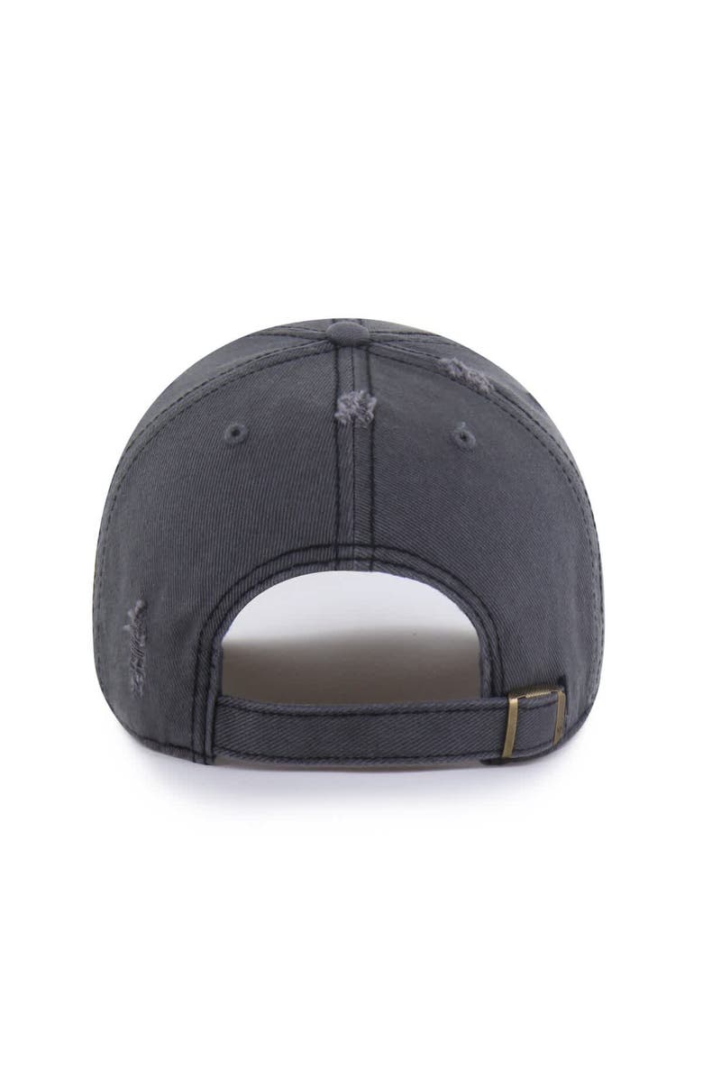 '47 Men's '47 Charcoal Chicago Bulls Weathered Clean Up Adjustable Hat, Alternate, color, Charcoal