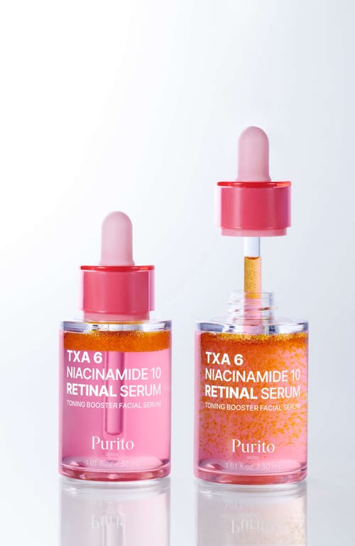 Purito Txa 6 Niacinamide 10 Retinal Serum In Transparent