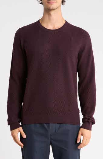 Herringbone Crewneck Sweater