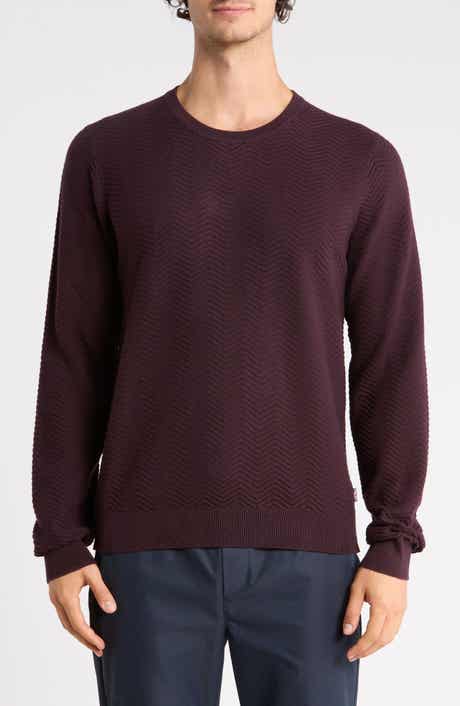 Herringbone Crewneck Sweater