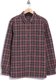 Weatherproof® Plaid Corded Fleece Shirt Jacket
