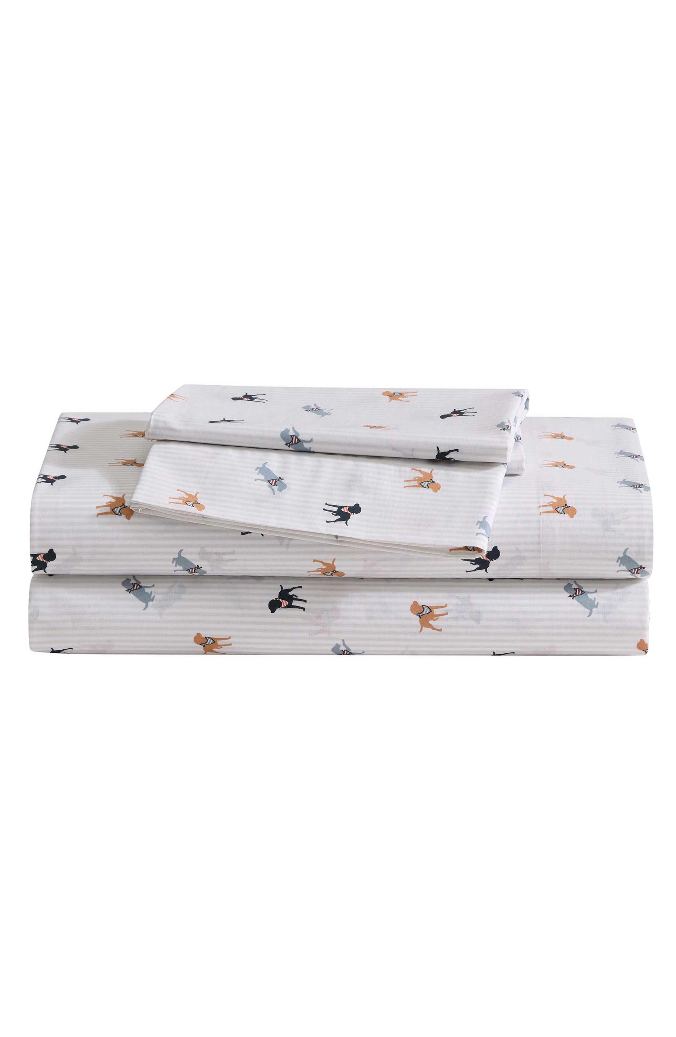 Eddie Bauer Sea Planes 200 Thread Count 100% Cotton Percale Sheet Set