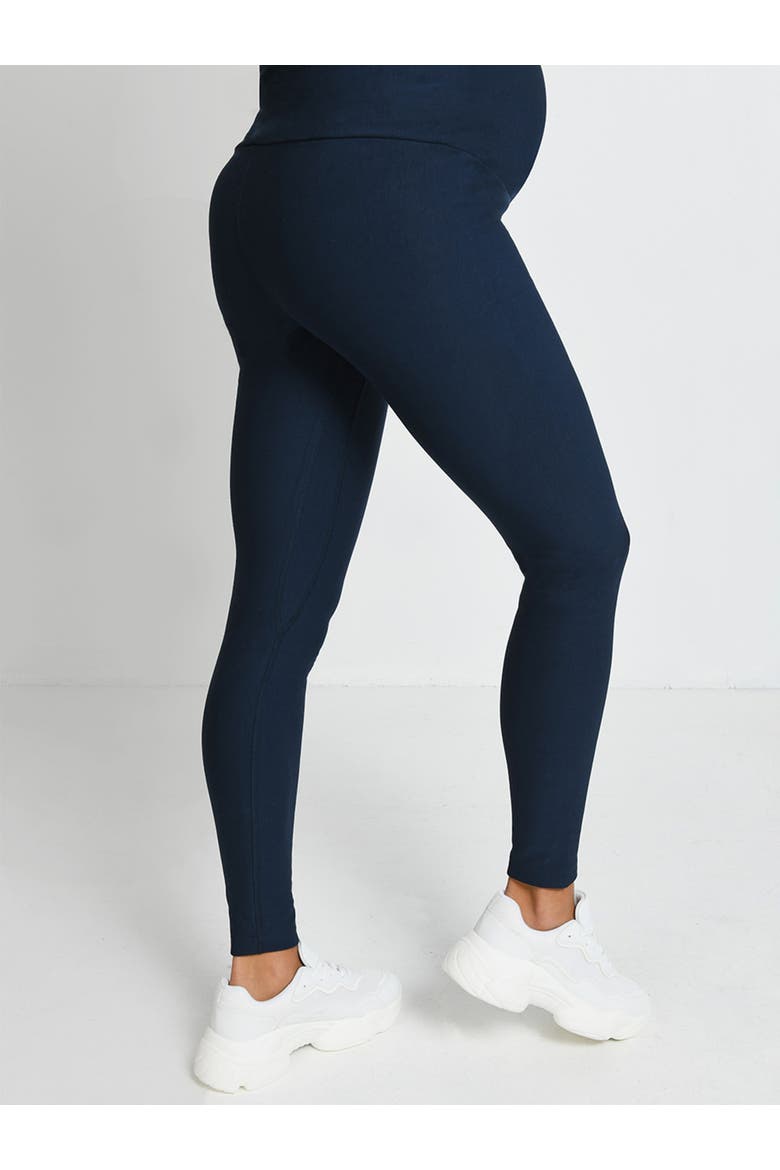 Maternity Winter Leggings, Main, color, Navy