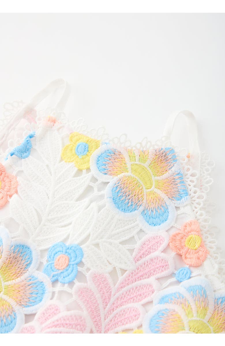 Marlo Kids Diana Embroidered Maxi Dress, Alternate, color, Multi