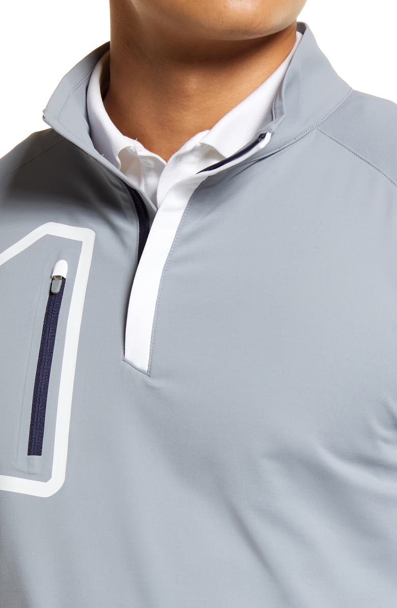 Peter Millar Forge Performance Quarter Zip Pullover, Alternate, color,