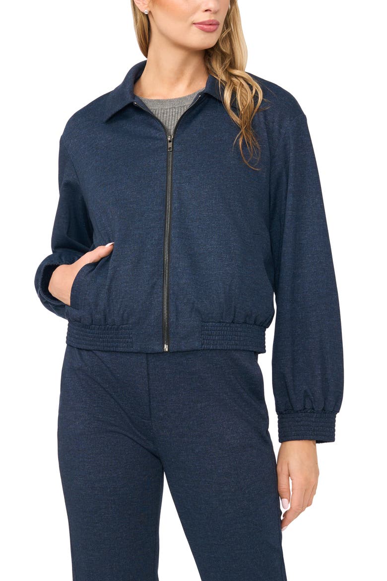 Bomber Jacket, Alternate, color, INDIGO NAVY