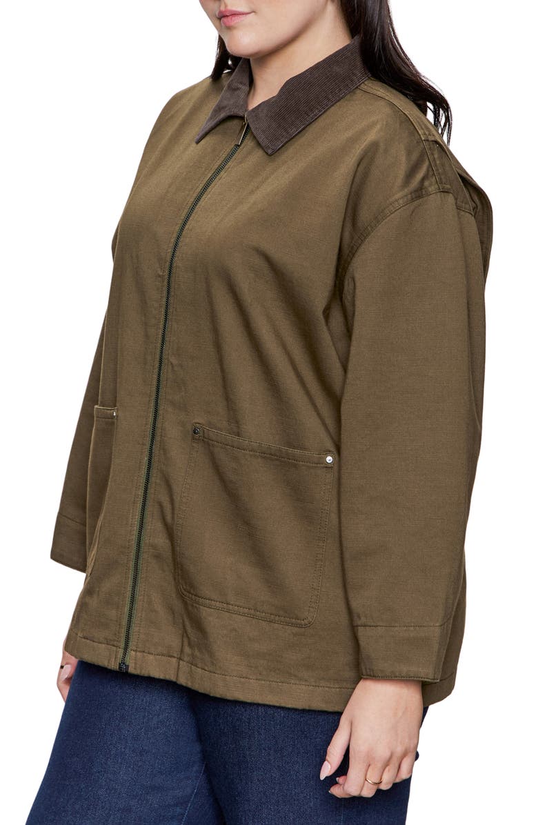 Sanctuary Barn Jacket, Alternate, color, Burnt Olive