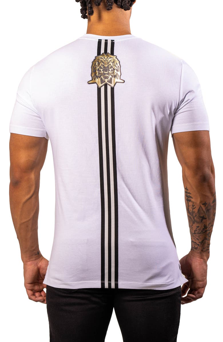 Maceoo Aristocrate Graphic T-Shirt, Alternate, color, White