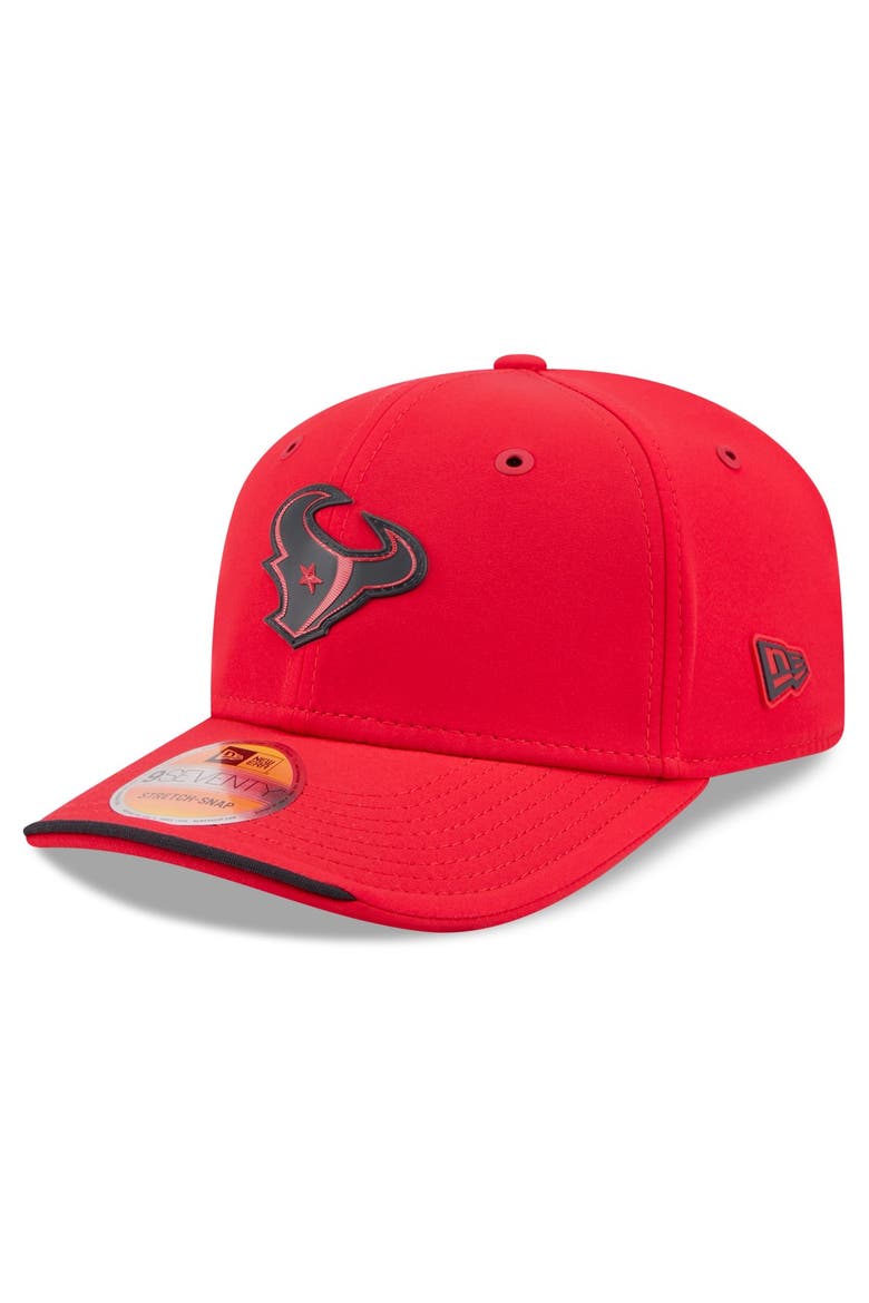 Men's New Era Red Houston Texans 2026 Sideline 9SEVENTY Adjustable Hat, Main, color, Red