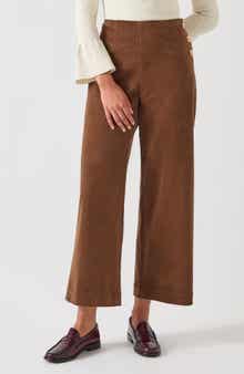 LK Bennett Hans Wide Leg Corduroy Pants